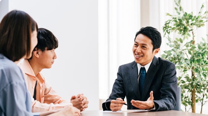ソライエテラス　イーストの専属の営業担当体制